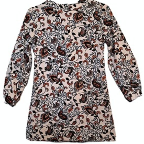 Vintage 70s Psychedelic Mini Dress - Picture 1 of 5